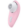 Vibromasseur rose à langue vibrante pour cunnilingus