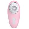 Vibromasseur rose à langue vibrante pour cunnilingus