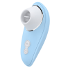 Vibromasseur bleu à langue vibrante pour cunnilingus
