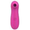 Stimulateur de clitoris par vibrations sur membrane rechargeable USB rose 10 Vitesses De Voyage