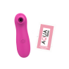 Stimulateur de clitoris par vibrations sur membrane rechargeable USB rose 10 Vitesses De Voyage