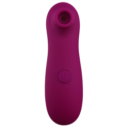 Stimulateur de clitoris par vibrations sur membranes violet 10 vitesses de voyage