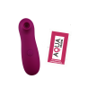 Stimulateur de clitoris par vibrations sur membranes violet 10 vitesses de voyage