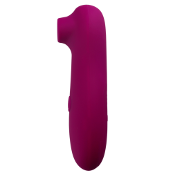 Stimulateur de clitoris par vibrations sur membranes violet 10 vitesses de voyage