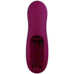 Stimulateur de clitoris par vibrations sur membranes violet 10 vitesses de voyage
