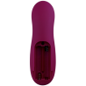 Stimulateur de clitoris par vibrations sur membranes violet 10 vitesses de voyage