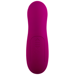 Stimulateur de clitoris par vibrations sur membranes violet 10 vitesses de voyage