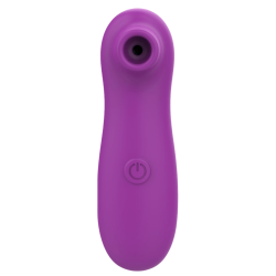 Vibromasseur par vibrations sur membrane rechargeable USB violet 10 vitesses de voyage