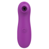 Vibromasseur par vibrations sur membrane rechargeable USB violet 10 vitesses de voyage