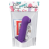 Vibromasseur par vibrations sur membrane rechargeable USB violet 10 vitesses de voyage