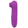 Vibromasseur par vibrations sur membrane rechargeable USB violet 10 vitesses de voyage