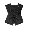 Corsage bustier à baleines avec laçage au dos - Cottelli