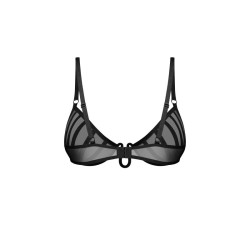 Aurorium demi-soutien-gorge noir