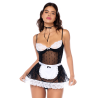 Costume sexy de soubrette 