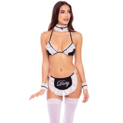 Costume soubrette 4 pièces 