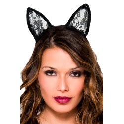 Oreilles de chatte en dentelle 