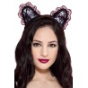 Petite oreilles de chatte en dentelle 