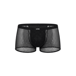 Boxer noir semi opaque