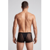 Boxer noir semi opaque