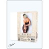 Bodystocking fantaisie sans manche - Le Numéro 20 - Collection Bodystocking 