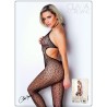 Bodystocking en dentelle et résille noire - Le Numéro 17 - Collection Bodystocking 