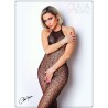 Bodystocking en dentelle et résille noire - Le Numéro 17 - Collection Bodystocking 