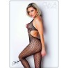 Bodystocking en dentelle et résille noire - Le Numéro 17 - Collection Bodystocking 