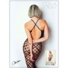Bodystocking  en résille avec maille  large - Le Numéro 11 - Collection Bodystocking 