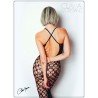 Bodystocking  en résille avec maille  large - Le Numéro 11 - Collection Bodystocking 