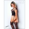 Bodystocking imprimé florale - Le Numéro 10 - Collection Bodystocking 