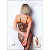 Combinaison en résille aspect toile araignée -  Le Numéro 7 - Collection Bodystocking 
