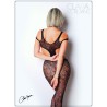 Body noir avec ouverture sexy - Le Numéro 3 - Collection Bodystocking 