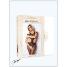 Body noir avec ouverture sexy - Le Numéro 3 - Collection Bodystocking 
