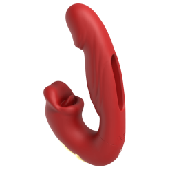 PARADISE — Vibromasseur avec Stimulateur de Clitoris | Coeur Ardent