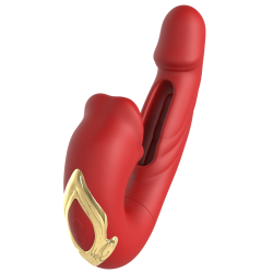 PARADISE — Vibromasseur avec Stimulateur de Clitoris | Coeur Ardent