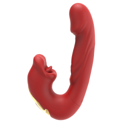 PARADISE — Vibromasseur avec Stimulateur de Clitoris | Coeur Ardent