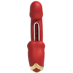 PARADISE — Vibromasseur avec Stimulateur de Clitoris | Coeur Ardent