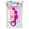 Chapelet Anal 3 Boules Fuchsia Silicone  1 dosette de lubrifiant — Pocket Pleasure