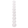 Chapelet Anal en Verre Transparent  1 dosette de lubrifiant — Pocket Pleasure