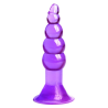 Plug Anal Ventouse Boules Jelly 11 cm Pocket Pleasure 1 dosette lubrifiant