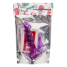 Plug Anal Ventouse Boules Jelly 11 cm Pocket Pleasure 1 dosette lubrifiant
