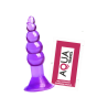 Plug Anal Ventouse Boules Jelly 11 cm Pocket Pleasure 1 dosette lubrifiant