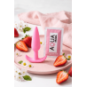 Plug anal rose souple base évasée Pocket Pleasure  1 dosette lubrifiant