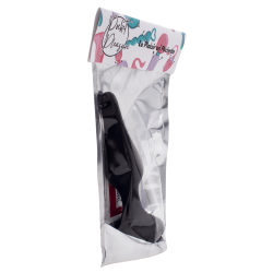 Plug Anal Noir en Silicone M avec Ventouse Taille M 11,3 cm Pocket Pleasure  1 dosette de lubrifiant