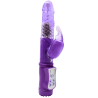 Vibromasseur Rabbit Violet Rotation  Vibration 36 Modes  1 dosette de lubrifiant — Pocket Pleasure