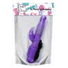 Vibromasseur Rabbit Violet Rotation  Vibration 36 Modes  1 dosette de lubrifiant — Pocket Pleasure