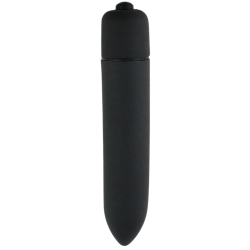 Mini Vibromasseur Bullet Noir 10 Vitesses  1 dosette de lubrifiant — Pocket Pleasure