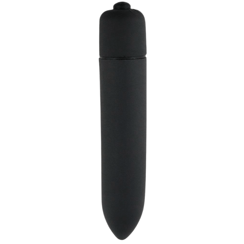 Mini Vibromasseur Bullet Noir 10 Vitesses  1 dosette de lubrifiant — Pocket Pleasure