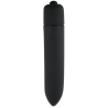 Mini Vibromasseur Bullet Noir 10 Vitesses  1 dosette de lubrifiant — Pocket Pleasure