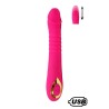 TWIST Rose, Vibromasseur va-et-vient USB en silicone médical, doté de 18 modes de stimulation